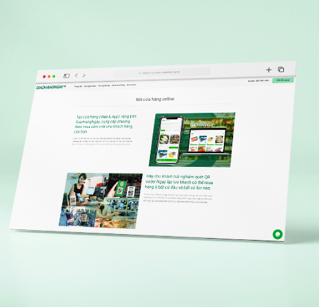 GIAOHANGNGAY commerce platform interface